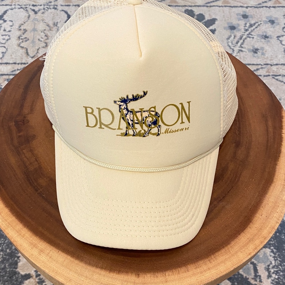 Branson Cream Trucker Hat